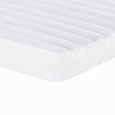 vidaXL Sofá-cama com gavetão e gavetas 80x200 cm tecido cor creme