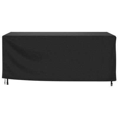 vidaXL Capa p/ mobiliário jardim 225x143x90 cm impermeável 420D preto