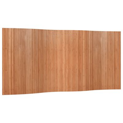 vidaXL Divisória 165x400 cm bambu cor natural