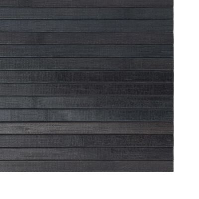 vidaXL Tapete retangular 100x300 cm bambu cinzento