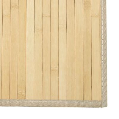 vidaXL Tapete retangular 70x1000 cm bambu cor natural clara