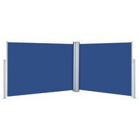 vidaXL Toldo lateral retrátil 120x1000 cm azul