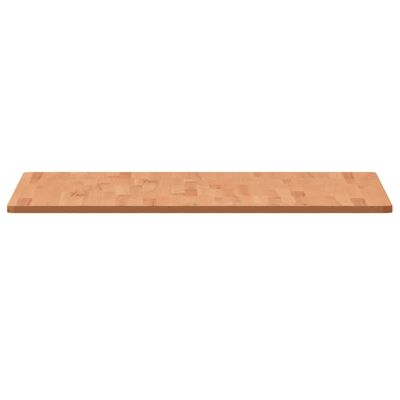 vidaXL Tampo de mesa quadrado 80x80x1,5 cm madeira de faia maciça