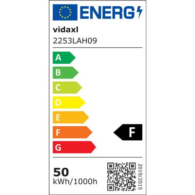 vidaXL Projetor c/ iluminação LED 50 W branco frio