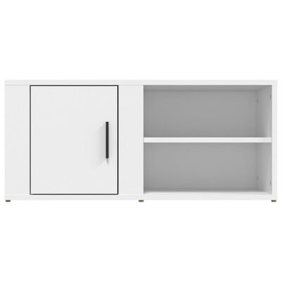 vidaXL Móveis TV 2pcs 80x31,5x36 cm derivados de madeira branco