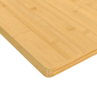 vidaXL Tampo de mesa 60x60x2,5 cm bambu