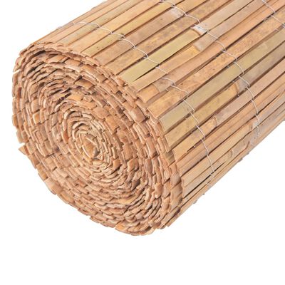 vidaXL Cerca de bambu 1000x30 cm