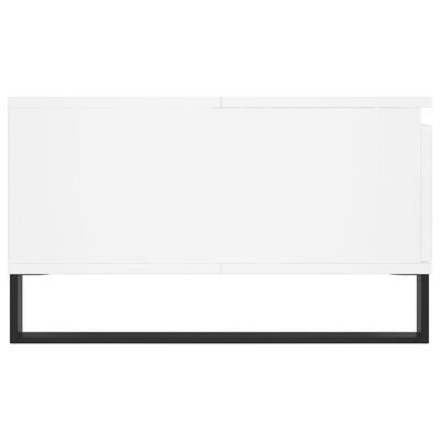 vidaXL Mesa de centro 90x60x35 cm derivados de madeira branco