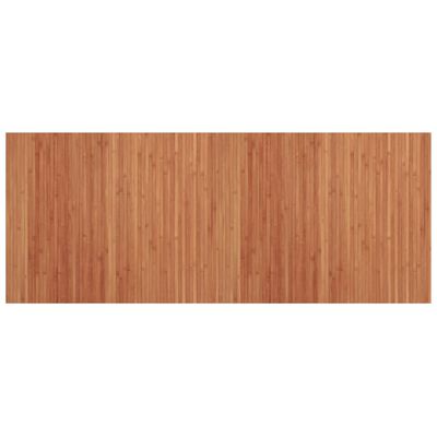 vidaXL Tapete retangular 80x200 cm bambu castanho