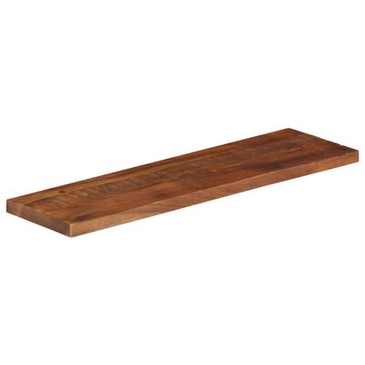 vidaXL Tampo de mesa retangular 110x40x2,5cm madeira recuperada maciça