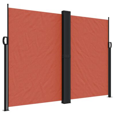 vidaXL Toldo lateral retrátil 180x600 cm terracota