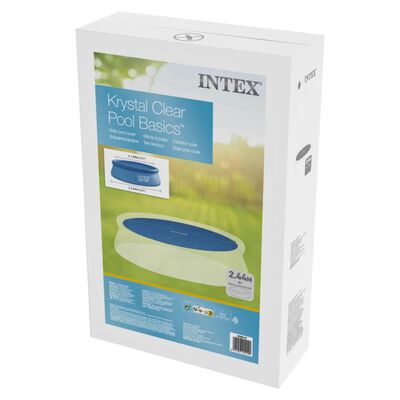 Intex Cobertura para piscina solar 206 cm polietileno azul