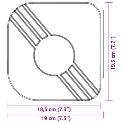 vidaXL Toldo retrátil 5x3 m tecido e alumínio azul e branco