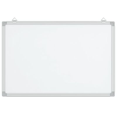 vidaXL Quadro branco magnético 40x30x1,7 cm alumínio