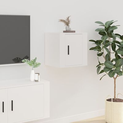 vidaXL Móvel de TV para parede 40x34,5x40 cm branco