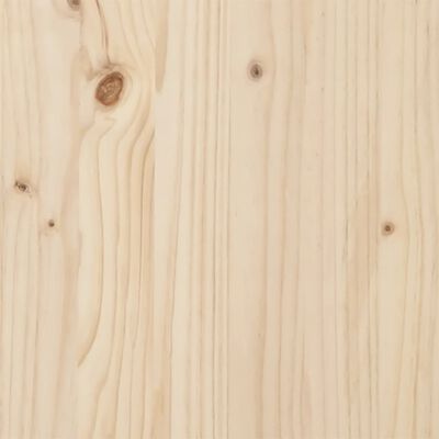 vidaXL Cabeceira 150 cm madeira de pinho maciça