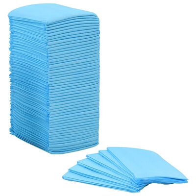 vidaXL Resguardos p/ treino animais de estimação 100 pcs 60x45 cm TNT