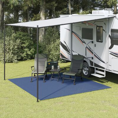 vidaXL Tapete de campismo 3x3 m azul