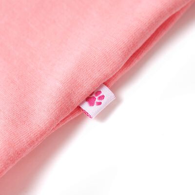 T-shirt infantil rosa-choque 140