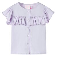 T-shirt de criança lilás 92
