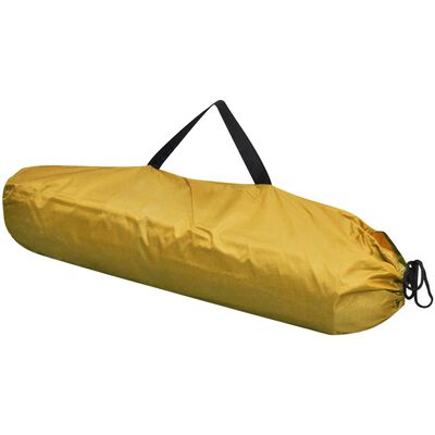 vidaXL Tenda de WC para duche ou mudança de roupa amarelo