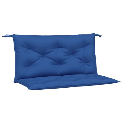 vidaXL Almofadões p/ banco jardim 2 pcs 100x50x7 cm oxford azul royal