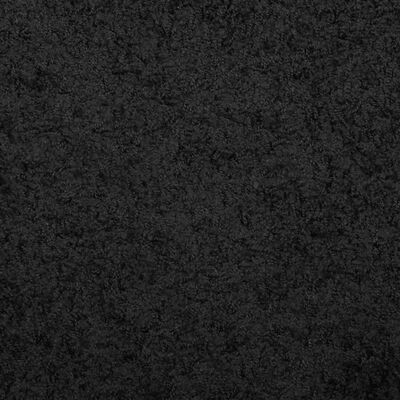 vidaXL Tapete shaggy de pelo alto PAMPLONA 200x280 cm preto