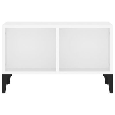 vidaXL Mesa de centro 60x50x36,5 cm derivados de madeira branco