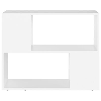 vidaXL Móvel de TV 80x24x63 cm derivados de madeira branco