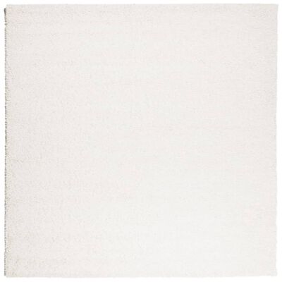 vidaXL Tapete shaggy de pelo alto PAMPLONA 200x200 cm creme