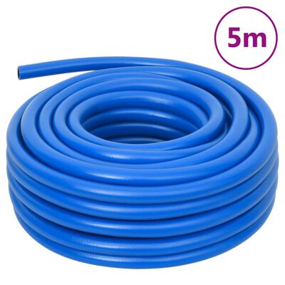 vidaXL Mangueira de ar 0,7" 5 m PVC azul