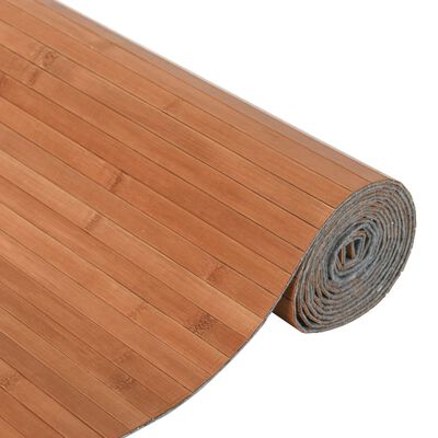 vidaXL Divisória 165x800 cm bambu castanho