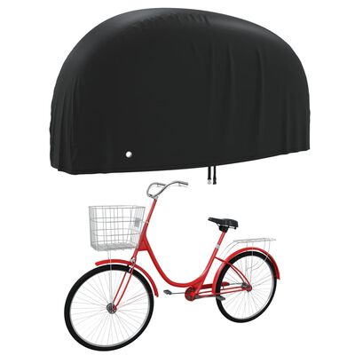 vidaXL Capa para bicicleta 200x85x110 cm oxford 190T preto