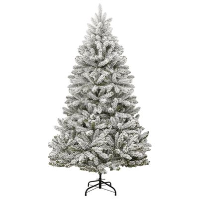 vidaXL Árvore Natal artificial articulada c/ 300 luzes LED+bolas 180cm