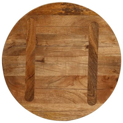 vidaXL Tampo de mesa redondo Ø40x3,8cm madeira de mangueira maciça