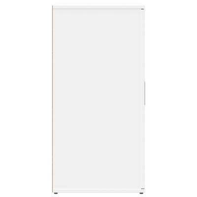 vidaXL Aparador 59x39x80 cm derivados de madeira branco