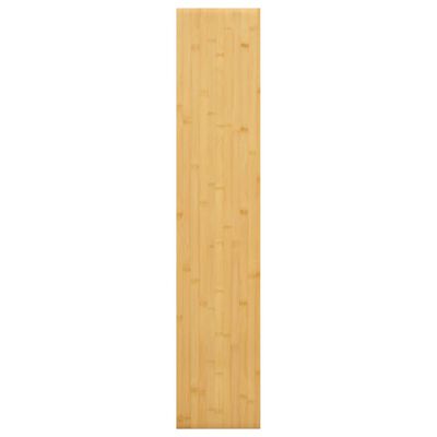 vidaXL Prateleira de parede 100x20x2,5 cm bambu