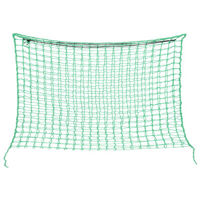 VidaXL Redes para feno 2 pcs retangular 90x60 cm PP verde