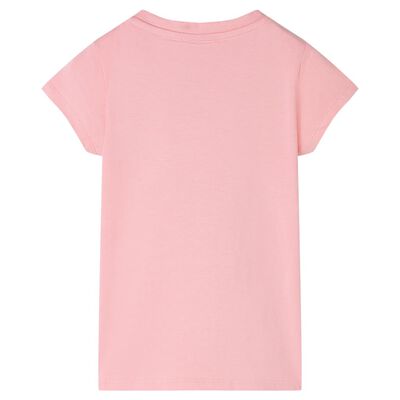 T-shirt de criança rosa 128