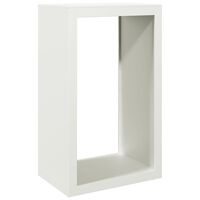 vidaXL Suporte para lenha 60x40x100 cm aço branco