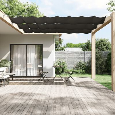 vidaXL Toldo vertical 100x1000 cm tecido oxford antracite