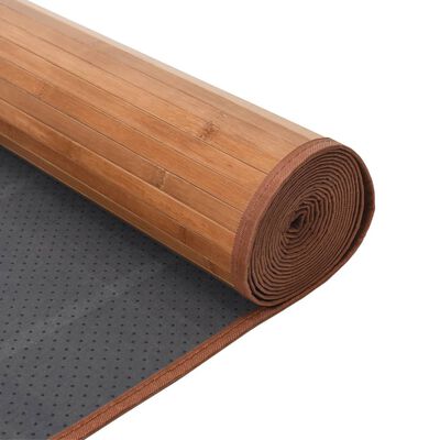 vidaXL Tapete retangular 80x300 cm bambu cor natural