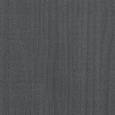 vidaXL Estante/divisória 40x35x135 cm pinho maciço cinzento