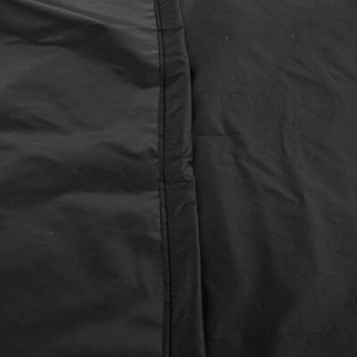 vidaXL Capa para cadeira ovo dupla Ø 146x210 cm 420D oxford preto