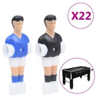 vidaXL Jogadores de matraquilhos para varões de 12,7 mm 22 pcs