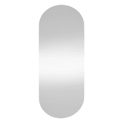 vidaXL Espelho de parede oval 25x60 cm vidro