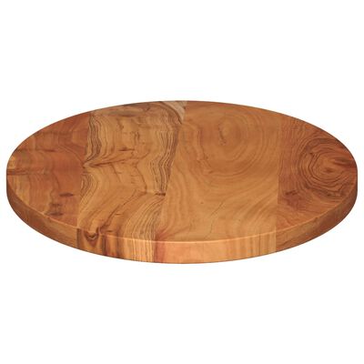 vidaXL Tampo de mesa oval 90x40x3,8 cm madeira de acácia maciça