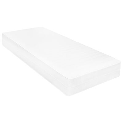 vidaXL Sofá-cama com colchão 90x200 cm pinho maciço