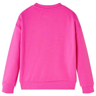 Sweatshirt para criança rosa-escuro 104