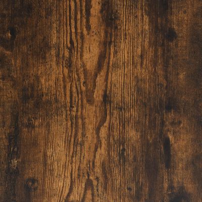 vidaXL Mesa de cabeceira 40x42x50 cm derivados madeira carvalho fumado
